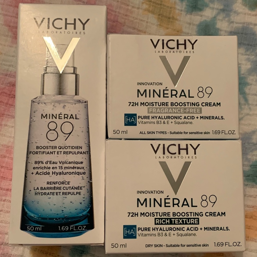Vichy Skincare Bundle — All New + Unopened!